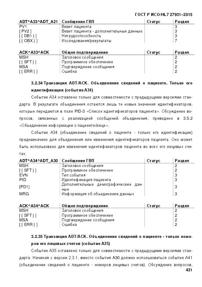 ГОСТ Р ИСО/HL 7 27931-2015, страница 438